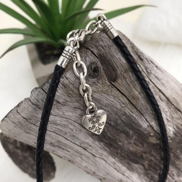 Brighton Heart Necklace Boho Silver - Picture 3 of 3